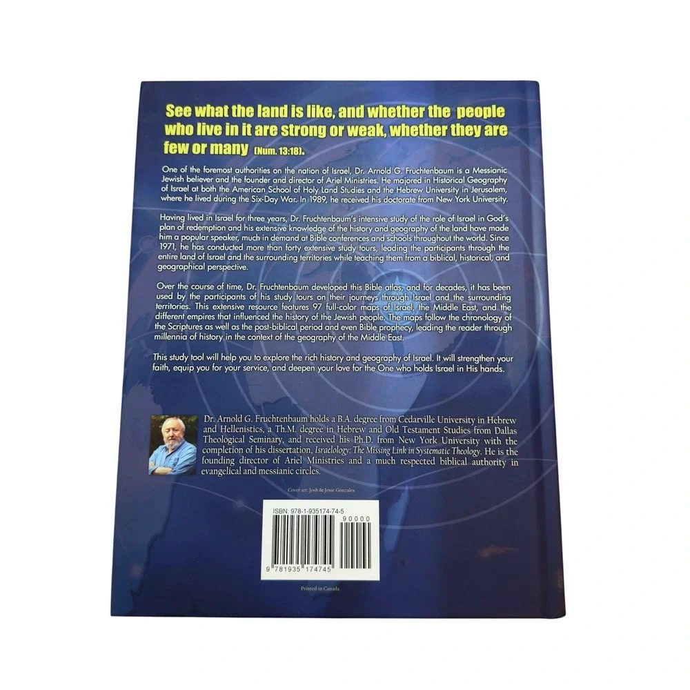 Dr. Arnold Fruchtenbaum's Historical Geographical Maps of Israel 3rd Edition